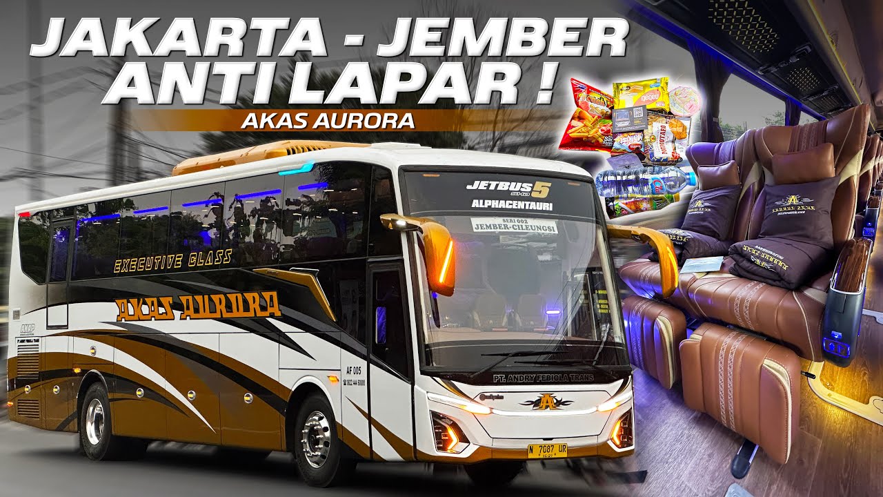 FASILITAS DIATAS RATA-RATA, HARGANYA GIMANA⁉️Trip Jakarta - Jember with AKAS AURORA