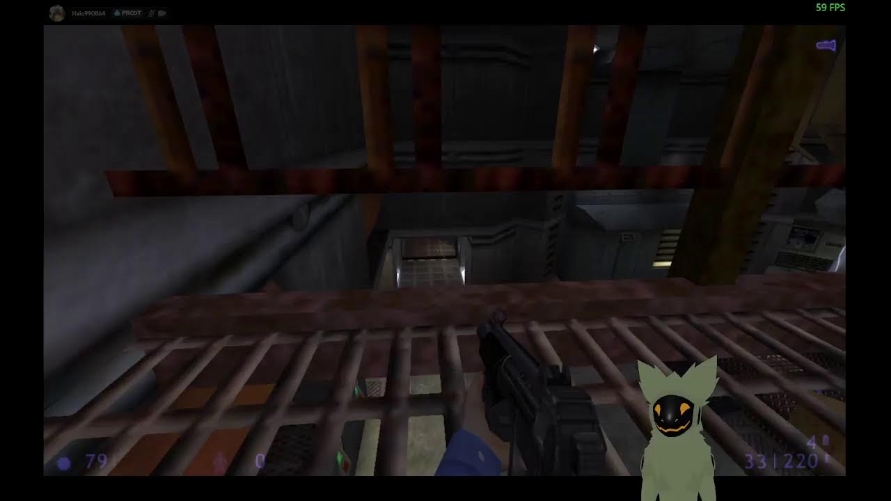 Half-life: blue shift stream