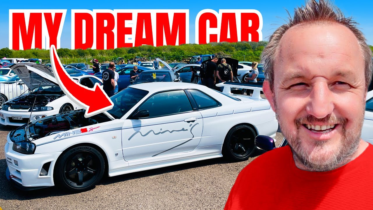 Mines R34 GTR v-Spec at JapFest Santa Pod - MY DREAM CAR