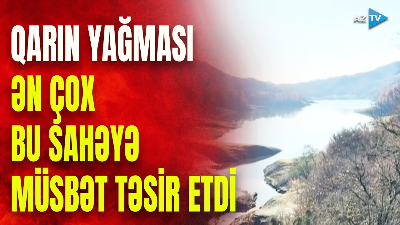 9 min 533 hektar əkin sahəsi buradan suvarılır: anbar bu il tam dolacaq...