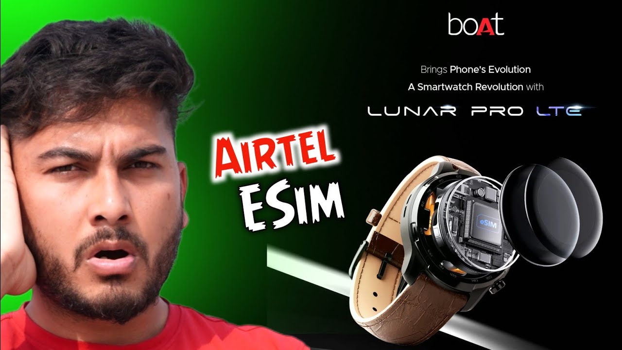BoAt Lunar Pro LTE 🔥 Esim 4g Salling Smartwatch From Boat | 1.39