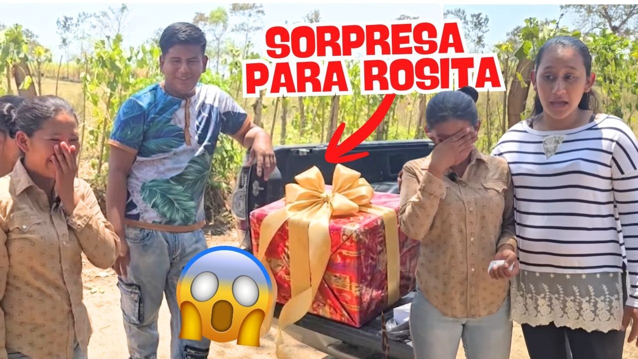 wow LE MANDAN UN REGALAZO A ROSITA😨😱 NO PUDO CONTENER LAS LÁGRIMAS!💔😭