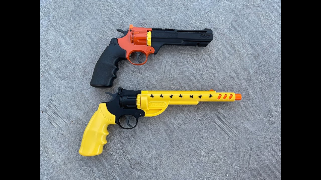 Bug-A-Salt Shred-Er и Crosman Vigilante: наглядное сравнение.