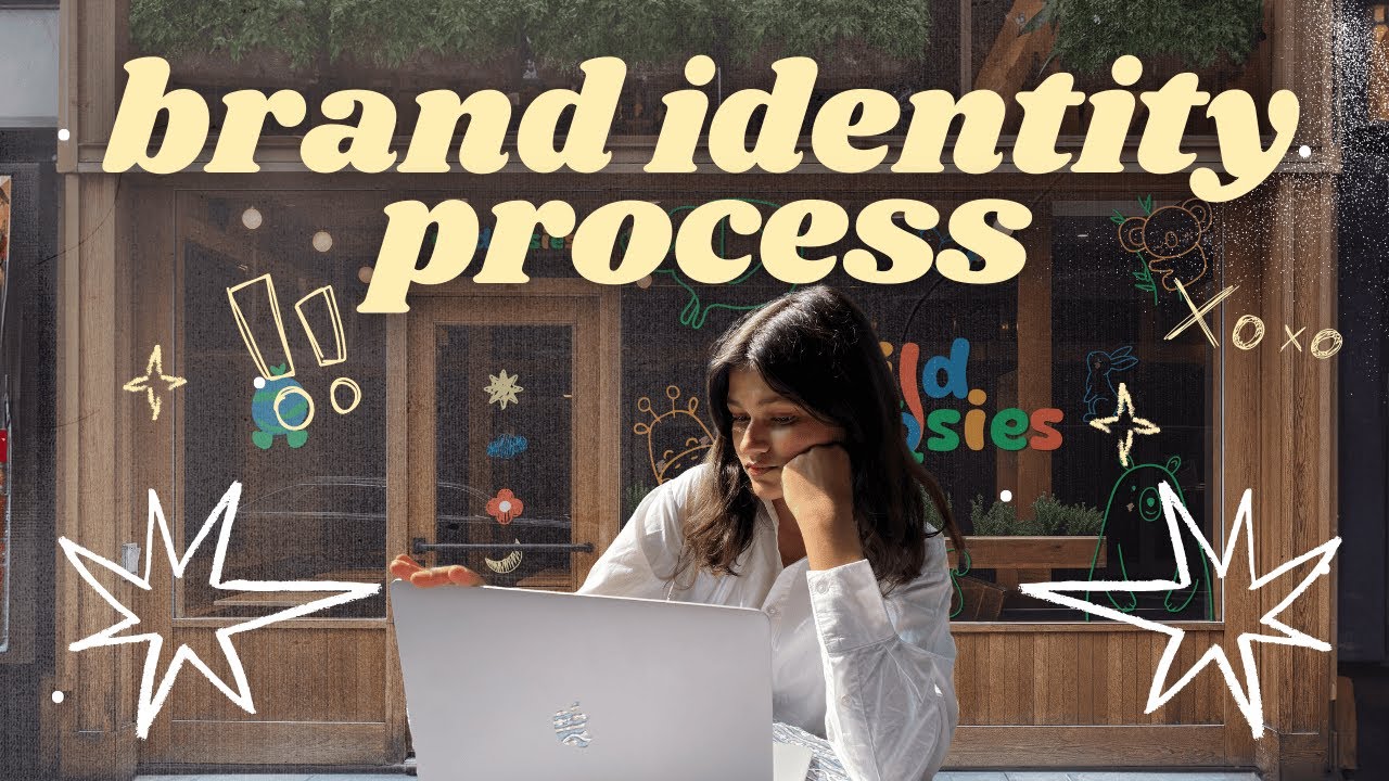 My brand identity design process: Designing kids clothing brand from scratch #brandidentitydesign