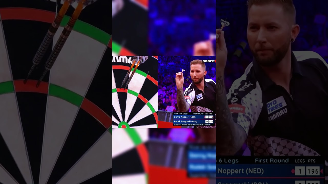 Unbelievable 170 Checkout: Danny Noppert's Crazy Bullseye Moment!