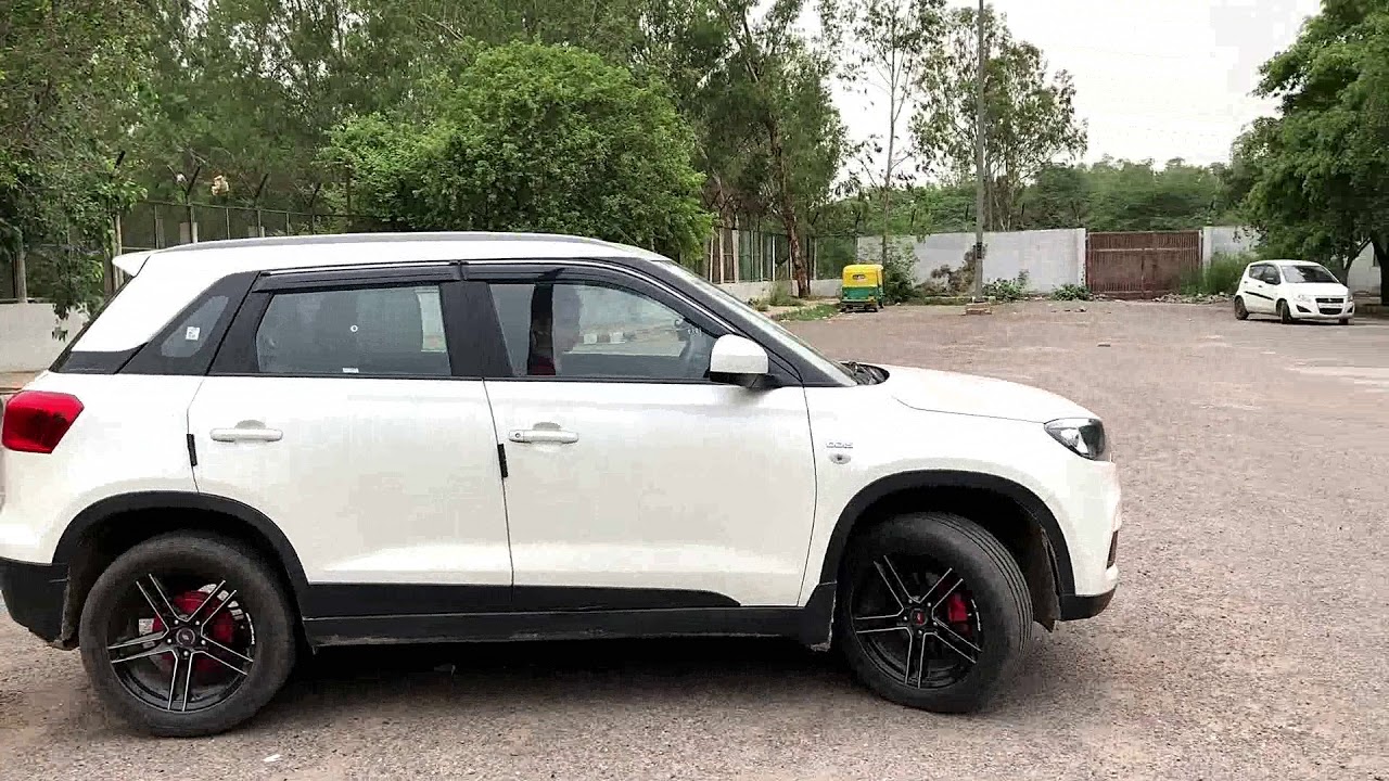 MARUTI BREZZA WITH 17 INCH ALLOY WHEELS | 5 SPOKE