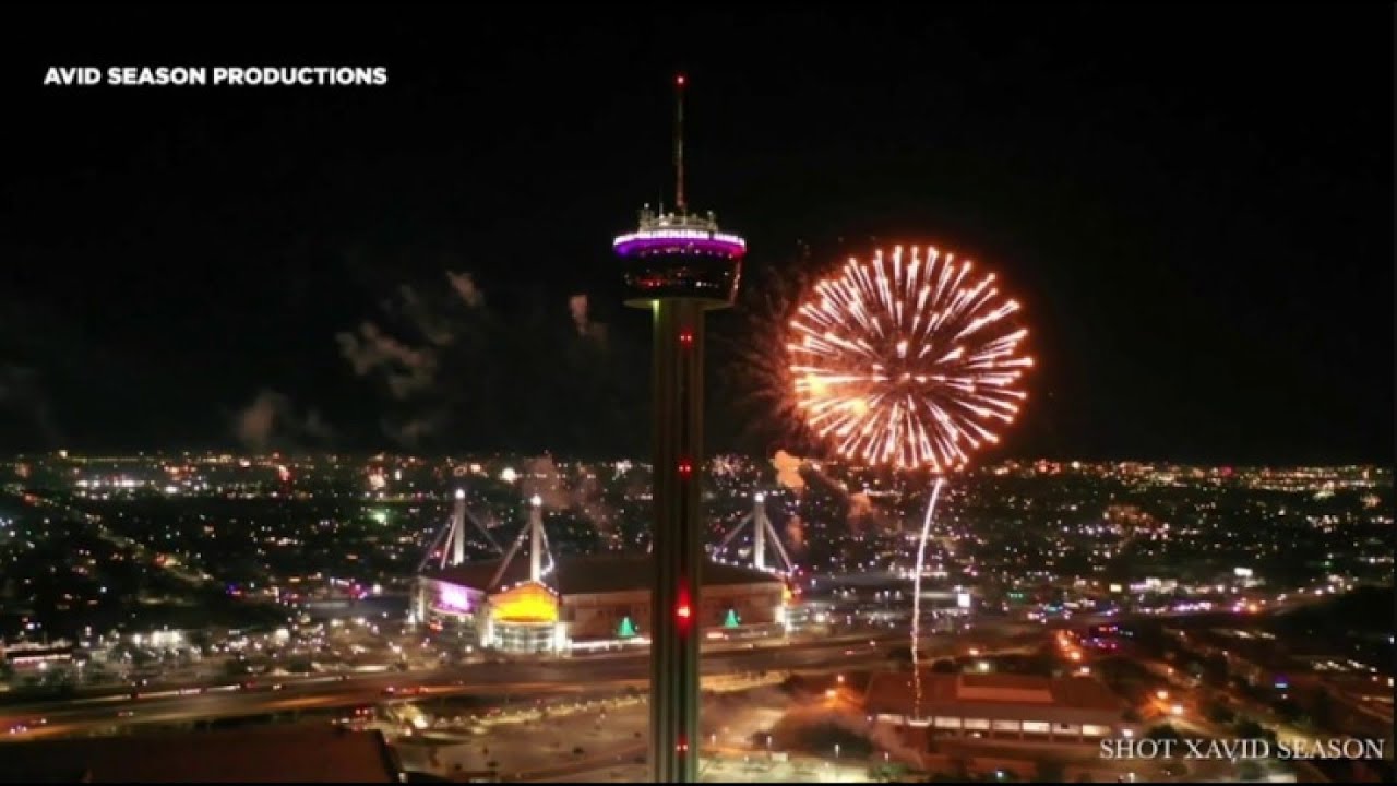 WATCH: Fireworks light up San Antonio neighborhoods