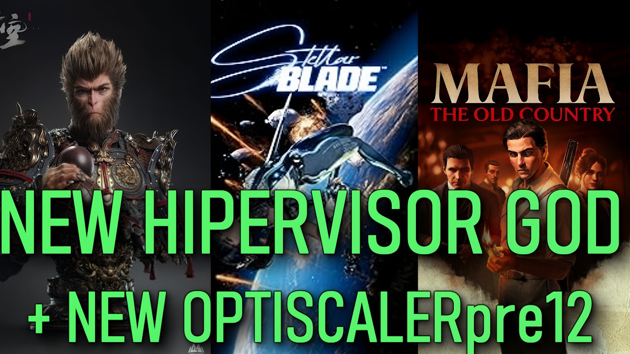 NUEVO HIPERVISOR + NUEVO OPTI PRE12