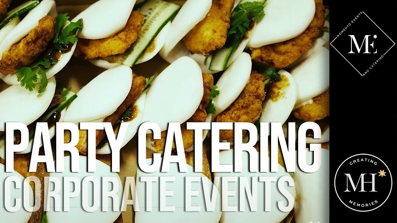 Corporate Event Ideas | Meat Buns for Party Catering Buffet