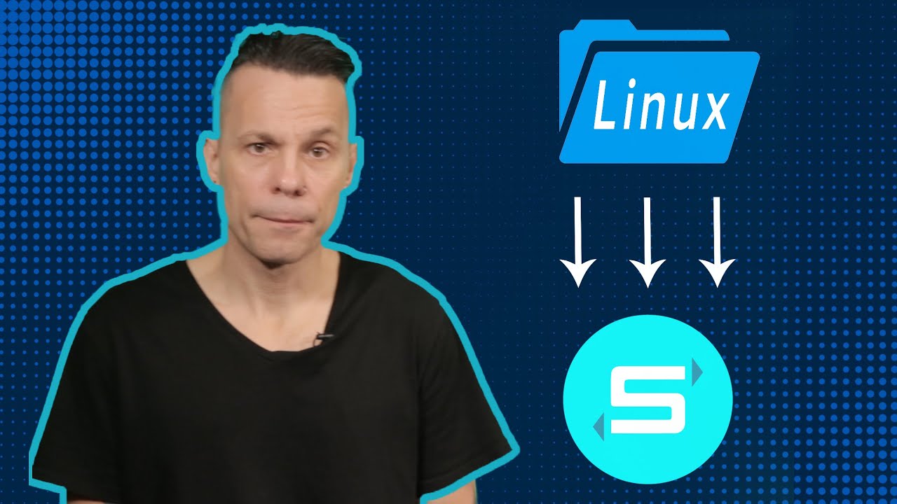 How to share a folder from a Linux data center with this Samba GUI