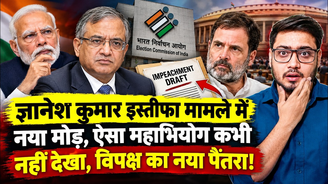 Big Move Against CEC Gyanesh Kumar: Political Drama or Reality? | Anuj Awasthi