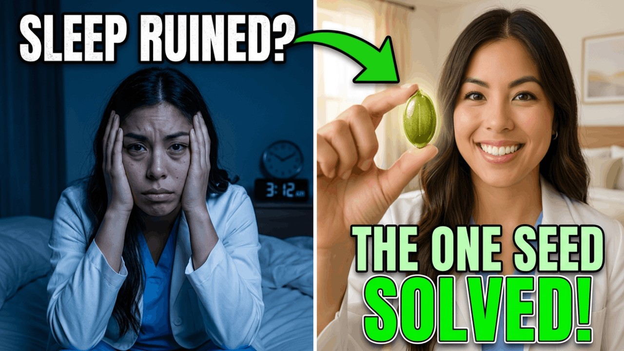 Chew THIS Seed Before Bed To Stop Waking Up To Pee!