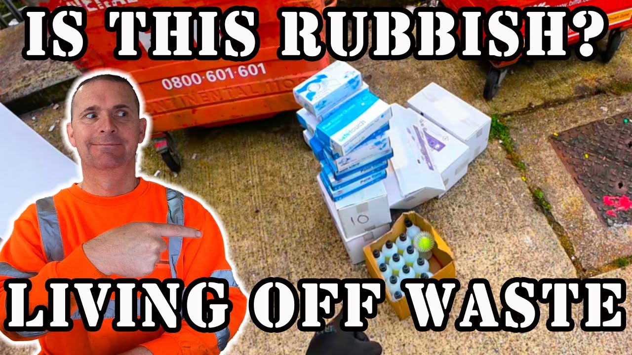 LOOK WHAT I FIND DUMPSTER DIVING AT UK RETAIL PARKS [ITS INSANE]