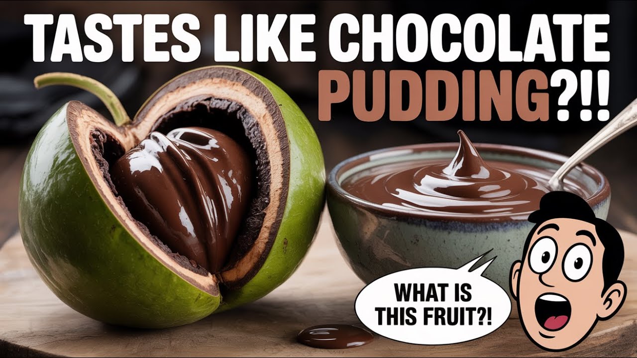 This Fruit Tastes Like Chocolate Pudding?! | Black Sapote Explained