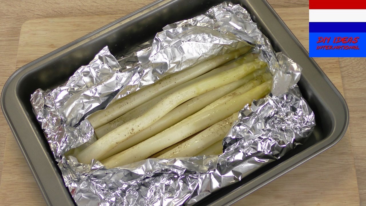 Asperges bakken in de oven | basistechniek | supereenvoudige methode | aspergetijd