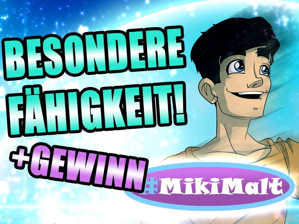 Meine besondere F&auml;higkeit (+ZEICHENWETTBEWERB) | #MikiMalt |  #bleibbesonders