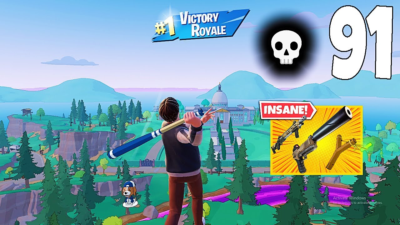 91 Elimination Solo Vs Squads 