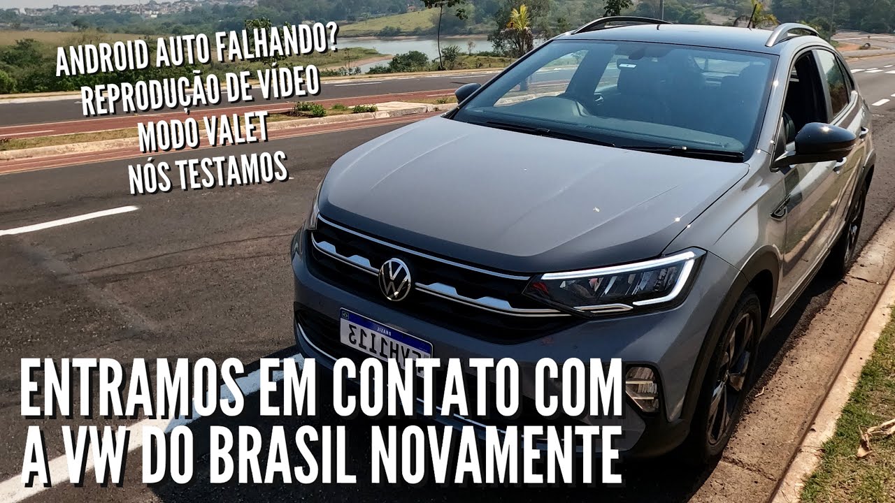 VW NIVUS - ANDROID AUTO, REPRODUÇÃO DE VÍDEO, MODO VALET - ORIENTAÇÕES