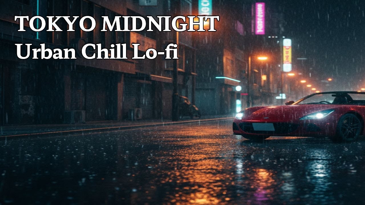 Tokyo Midnight · Urban Chill Lo-fi (10 Hours)