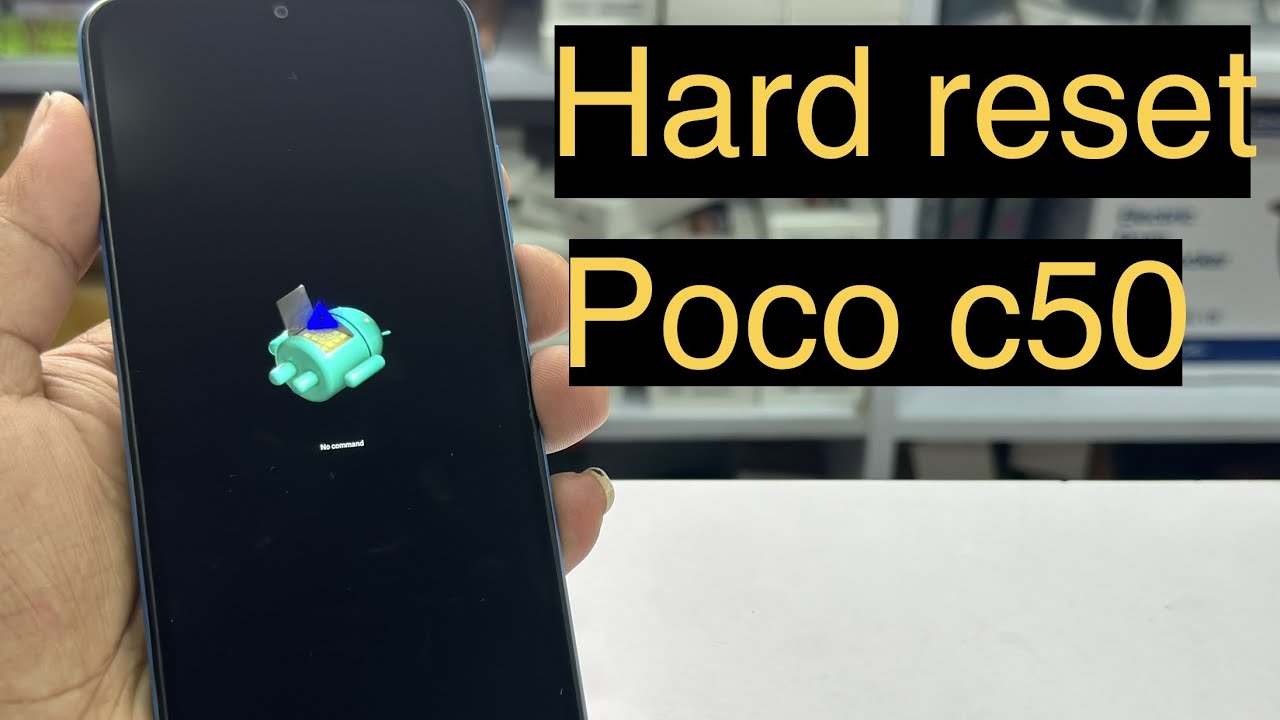 poco c50 no command problem | Poco C50 Hard Reset |  forgot pattern lock | Poco C50 Pattern remove