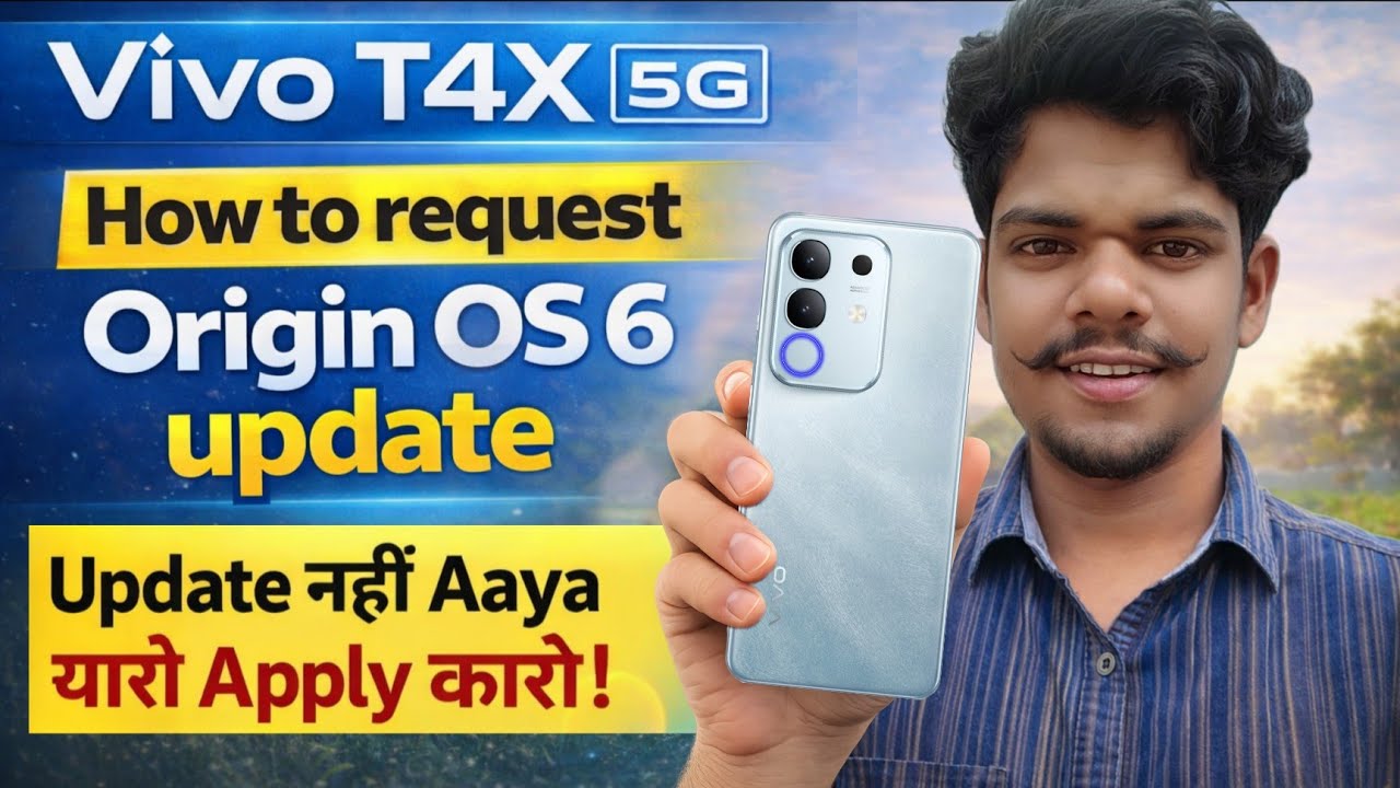 How To Request OriginOS 6 Update On Vivo T4X 5G | Didn't Get The Update? Here's How To Apply