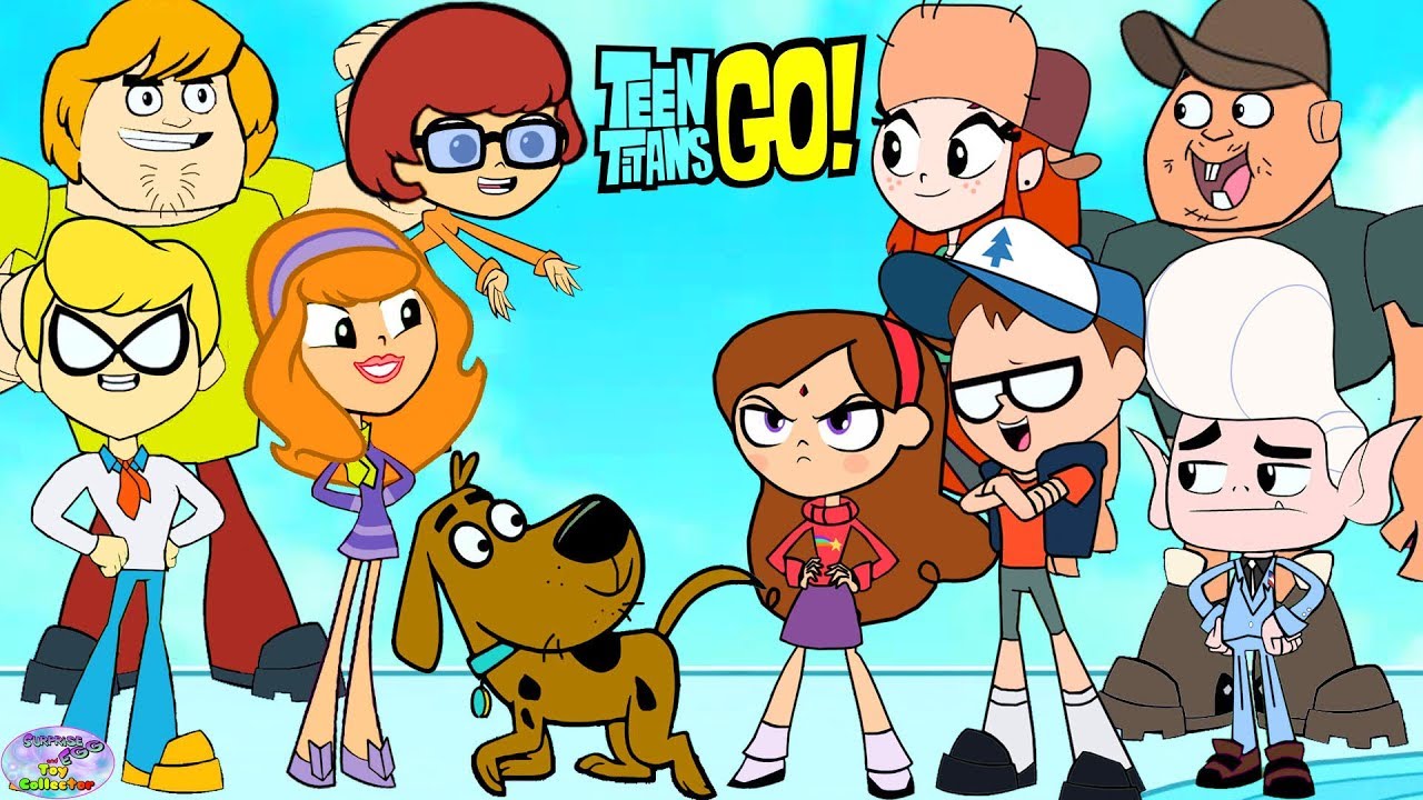 Teen Titans Go! vs. Scooby Doo Mabel and friends! Cartoon Character Swap - SETC