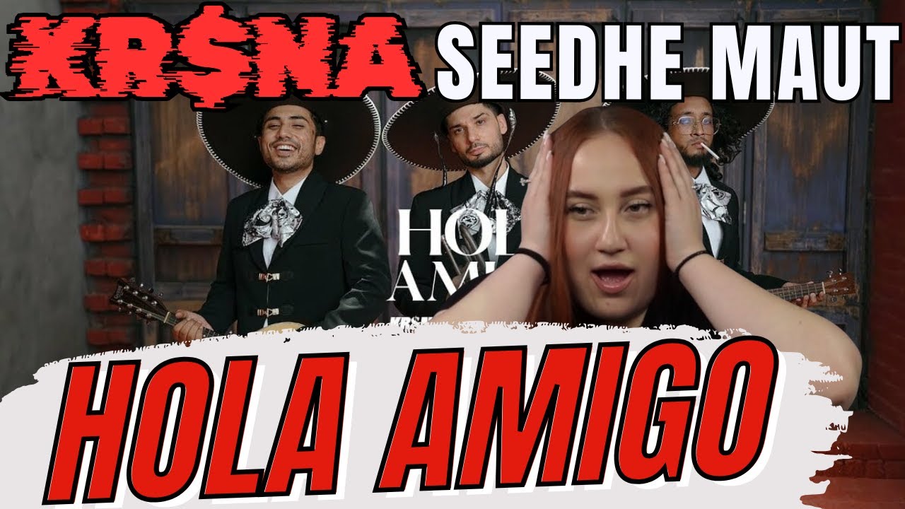 KR$NA ft. Seedhe Maut - Hola Amigo ▷ REACTION of Vocal Coach !!!