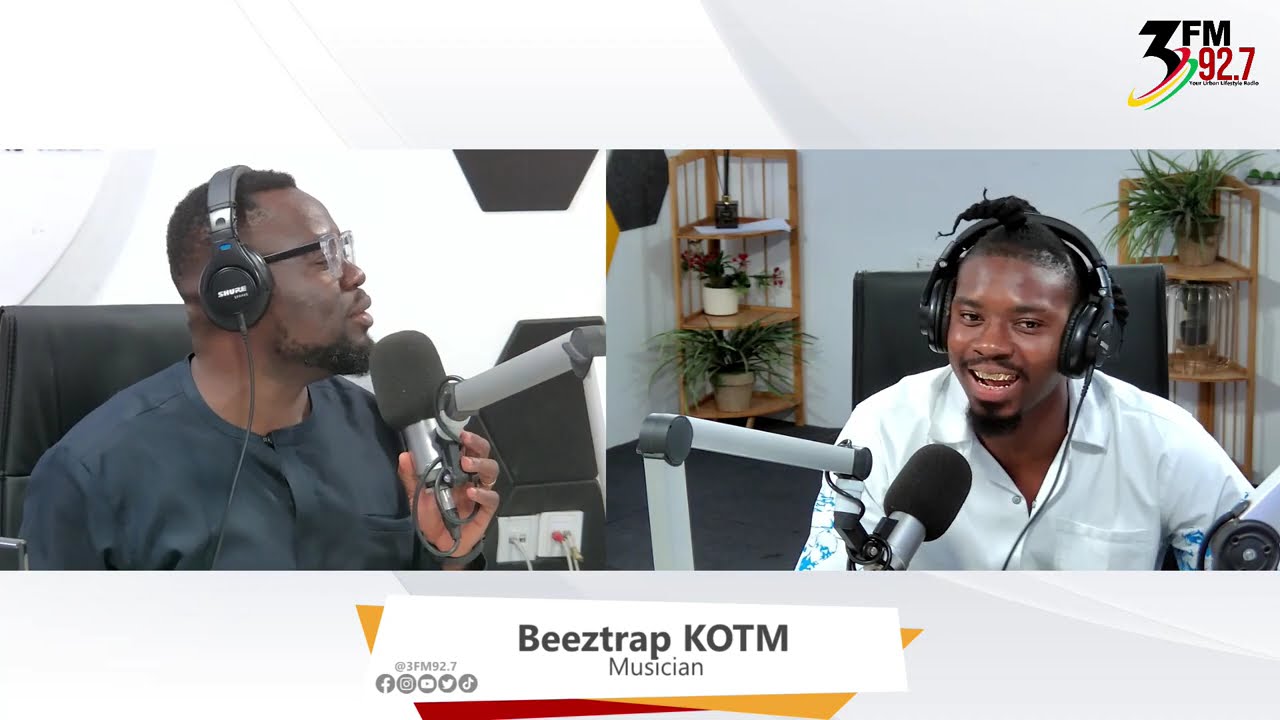 Beeztrap kotm joins Giovani Caleb on #3FMDrive|| Tuesday, 29th october 2024
