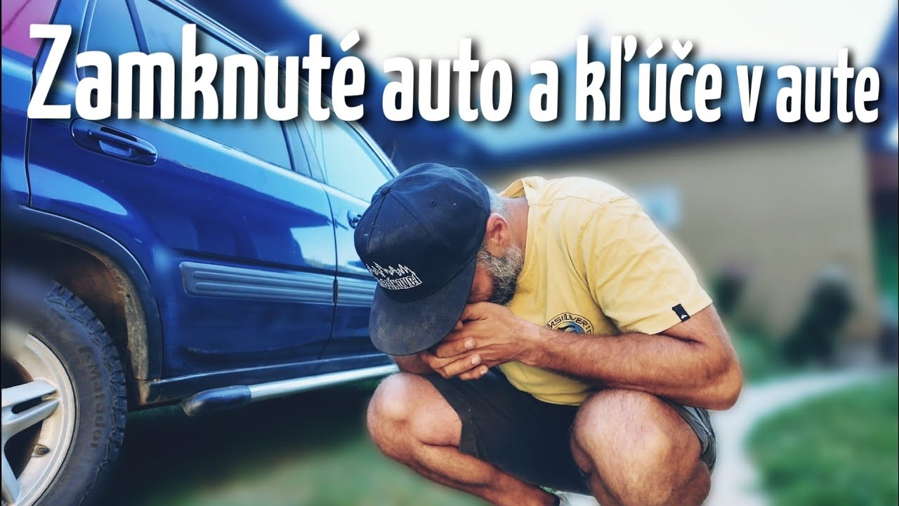 Auto sa zamklo a kľúče zostali v aute. Skoro som rozbil okno.