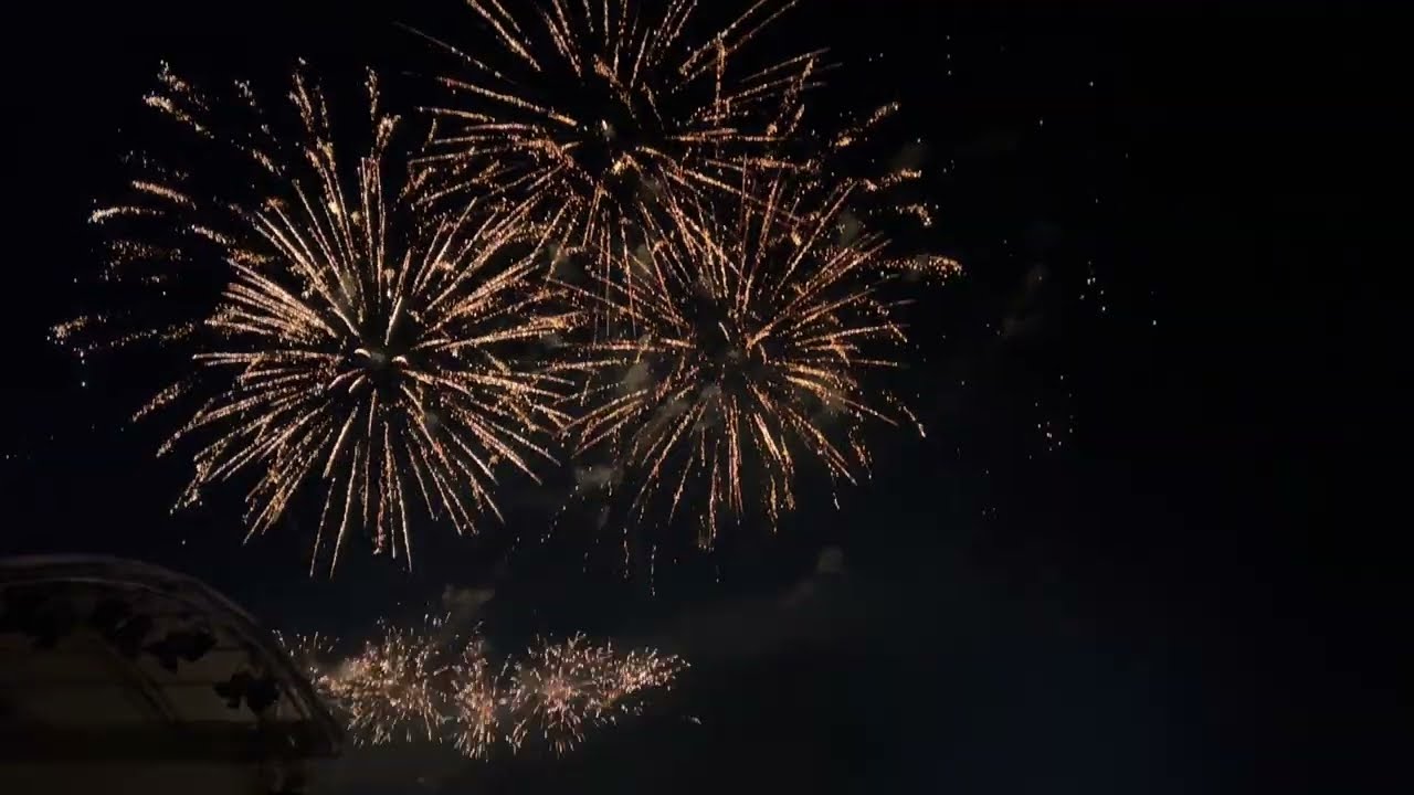 Feuerwerk von Malter in Flammen 2022