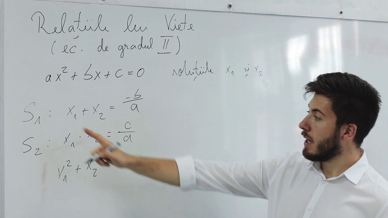 Relatiile lui Viete