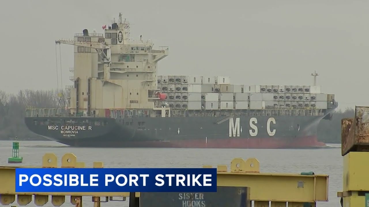 Time running out to avoid crippling US port strike as retailers brace for potential disruptions