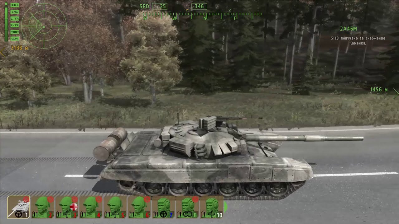 ArmA 2 OA захват Черногорск-управление отрядом