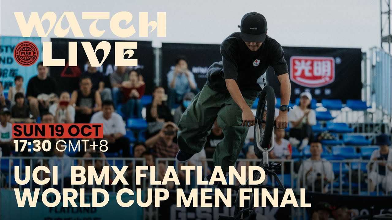 FISE SHANGHAI 2025 | UCI BMX FLATLAND WORLD CUP MEN FINAL