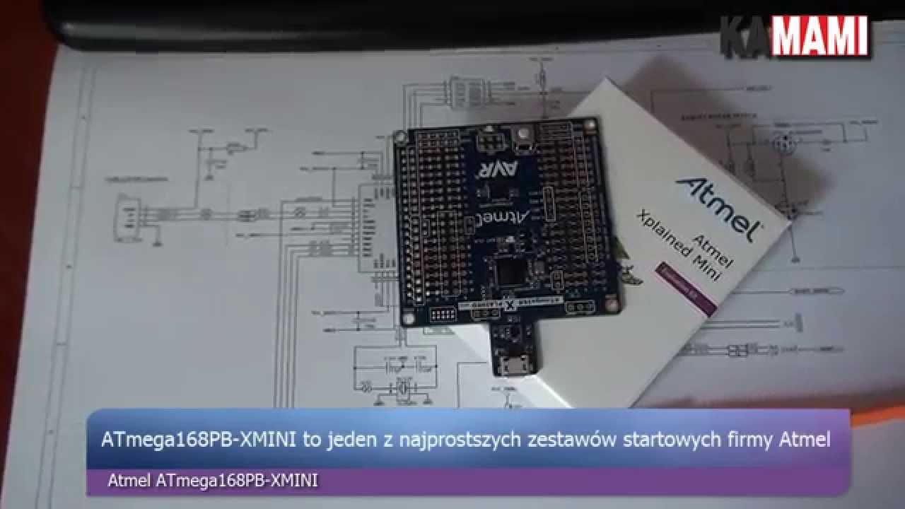 Zestaw startowy Atmel ATmega168PB-XMINI (zgodny z Arduino)