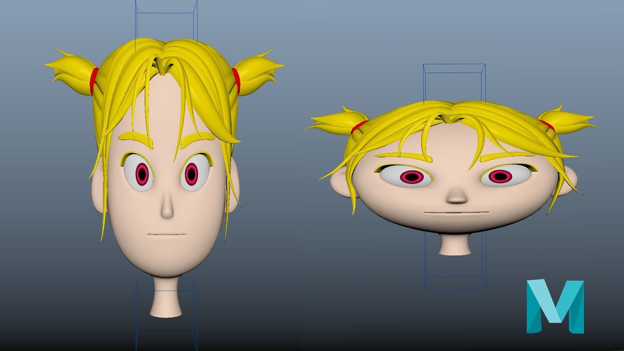 How to Make Head Squash and Stretch in Maya