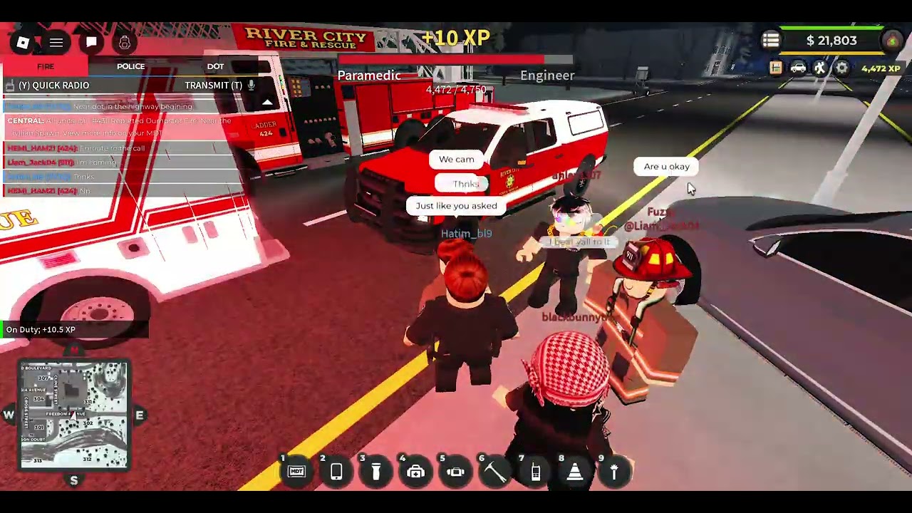 Day as a FireFighter in Libery County