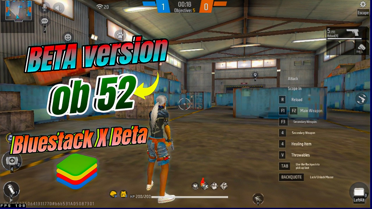 free fire OB52 beta version x86