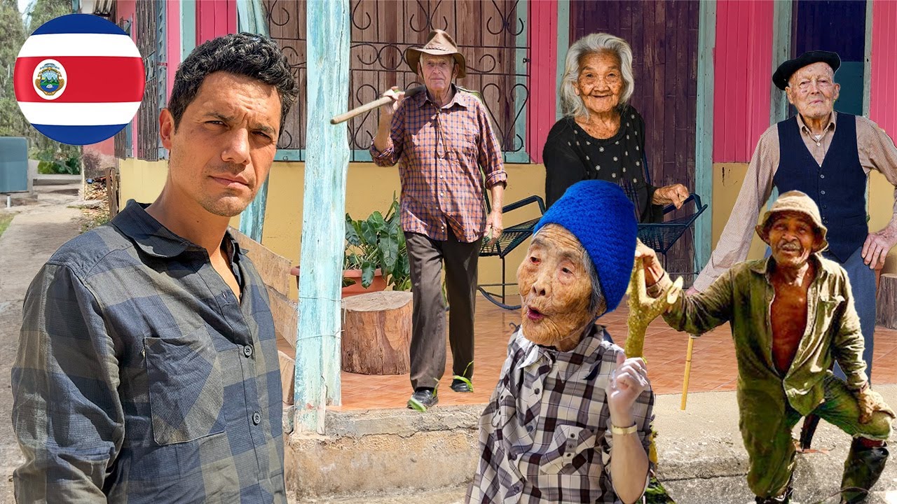 El pueblo donde la gente vive MÁS DE 100 AÑOS 🇨🇷