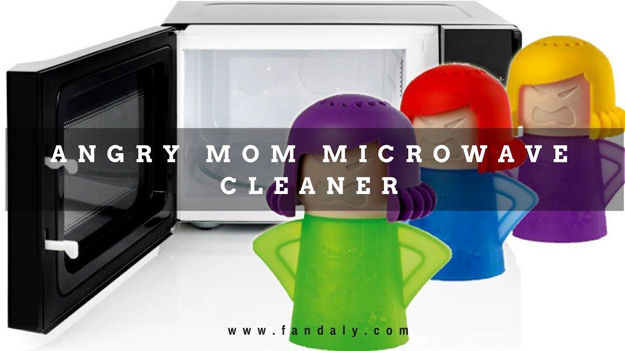Angry Mom Microwave Cleaner