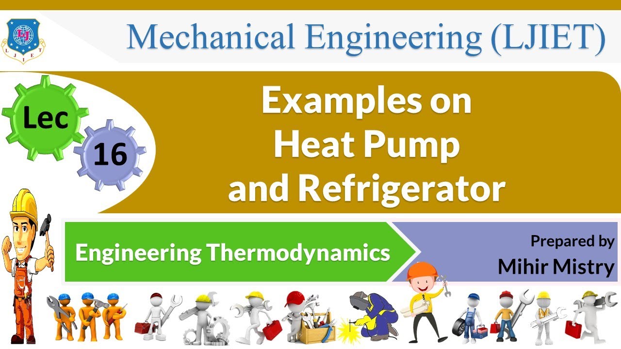 L 16 Examples on Heat Pump and Refrigerator | Engineering Thermodynamics | Mechanical