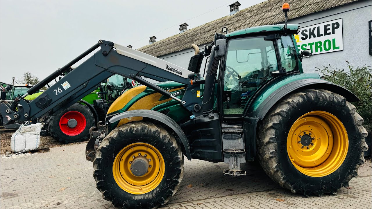 Valtra T174 VERSU, 2016 rok, z turem QUICKE, pneumatyka, miękka kabina i oś, przedni TUZ i WOM