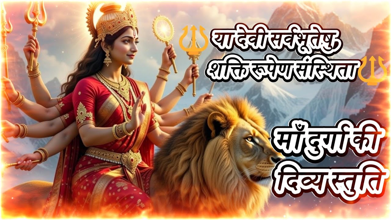 🔱या देवी सर्व भूतेषु | Ya Devi Sarva Bhuteshu | GODDESS DURGA STUTI | Powerful Devi Mantra #matarani