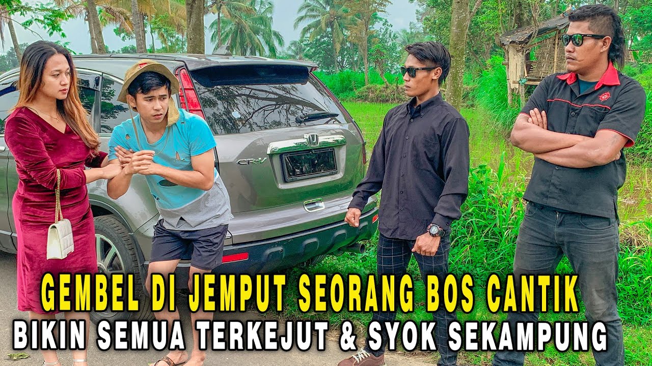 SEORANG GEMBEL DIJEMPUT SEORANG BOS CANTIK NAIK MOBIL CRV❗️BIKIN SEMUA SYOK NAMUN LIAT YANG TERJADI