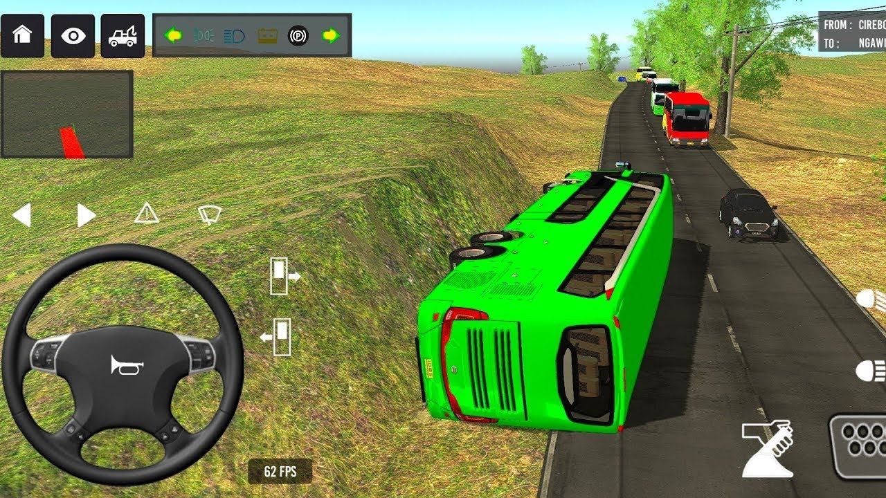 Coach Bus Simulator India Off Road Driving Bus Game Simulator 2025 Gameplay Video #bus​ #game​ 