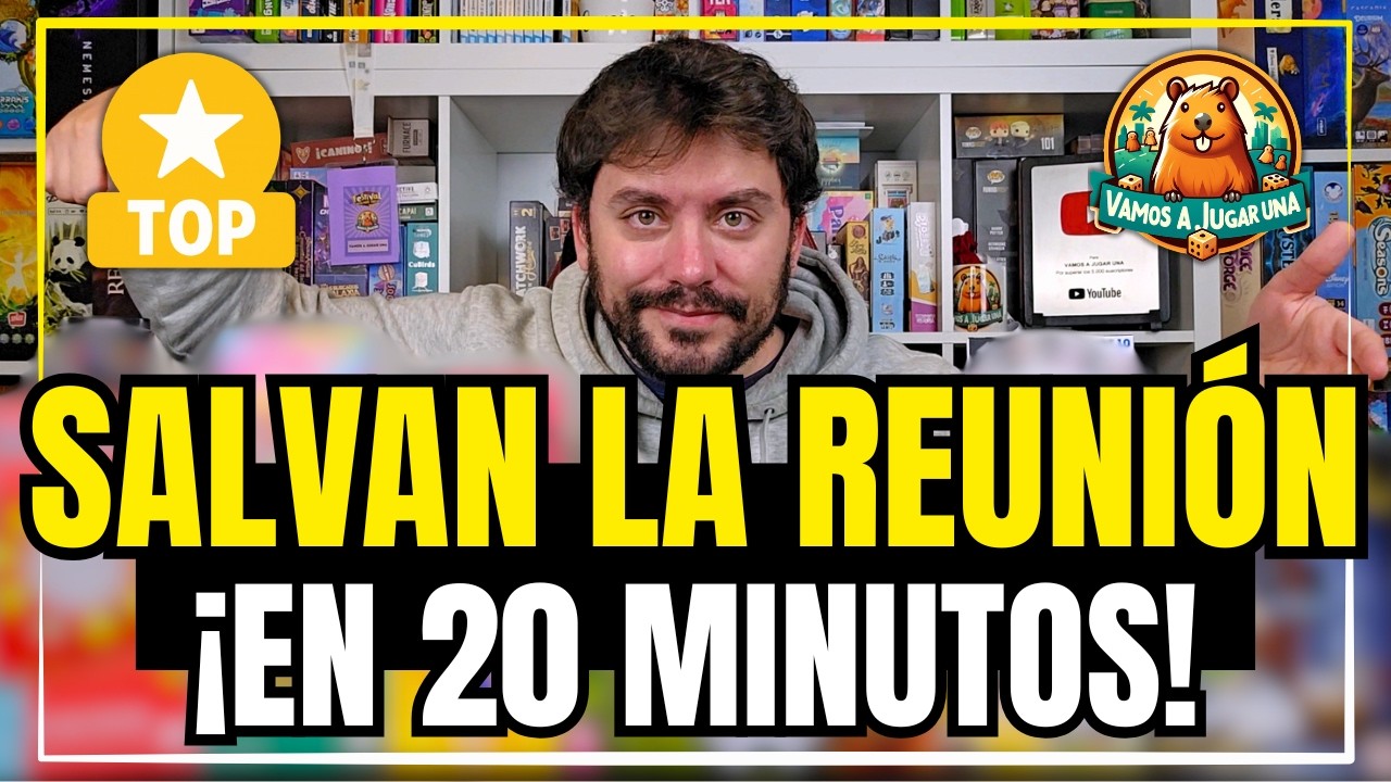 TOP 10 MEJORES JUEGOS DE MESA CORTOS RECOMENDADOS QUE SALVAN CUALQUIER REUNIÓN