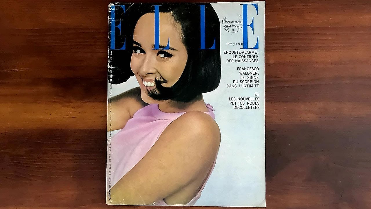 French Elle October 7, 1965 | ASMR Magazine Flip Through
