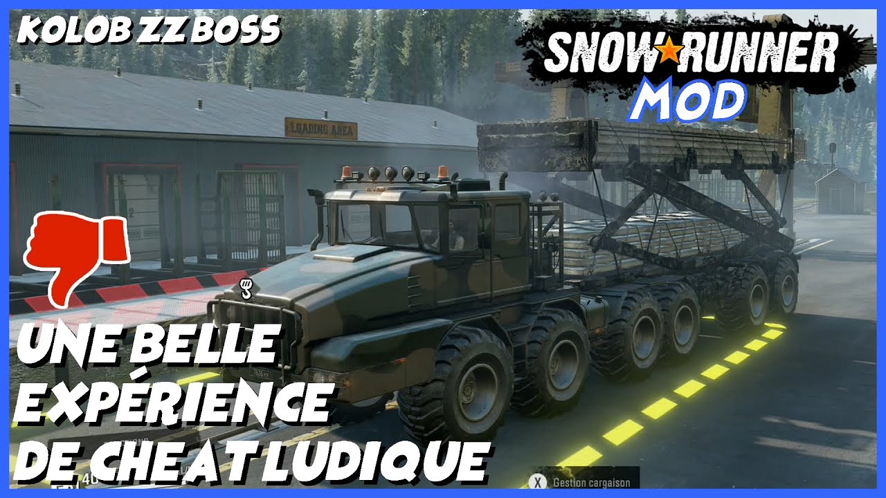 Mod Kolob zz boss - Une belle expérience de cheat ludique - Snowrunner One X