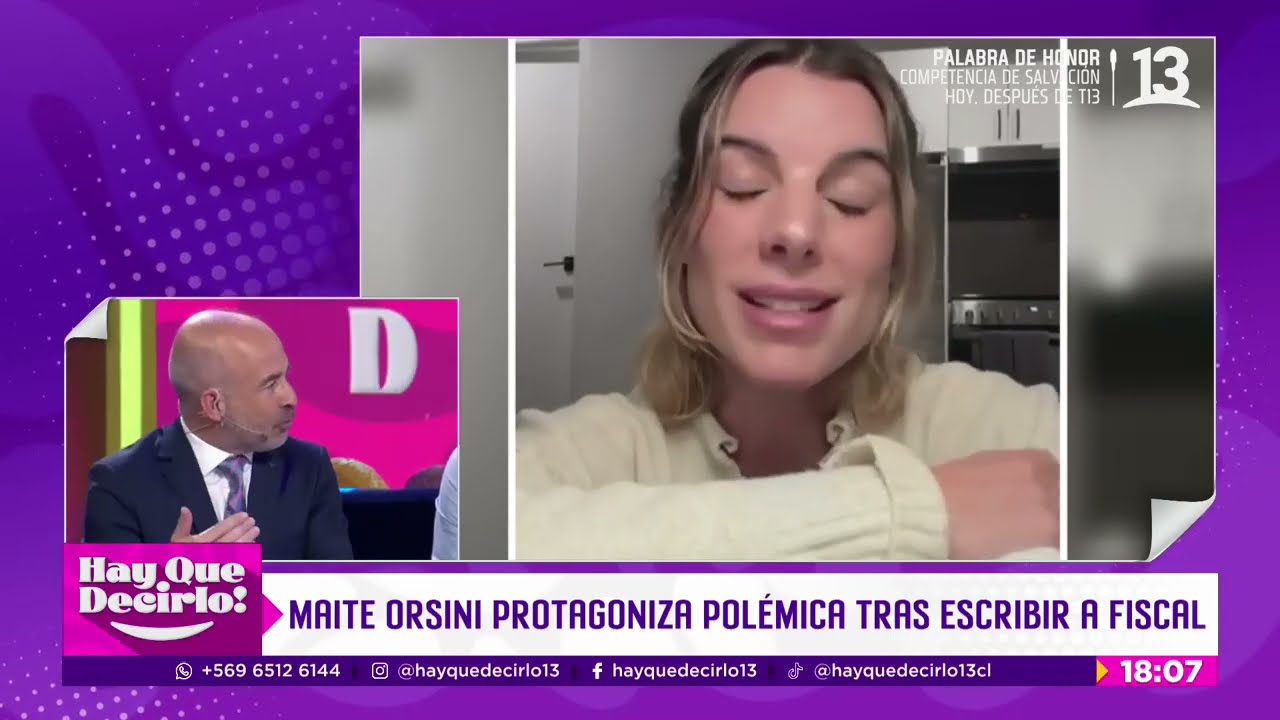 Diputada Maite Orsini envío mensajes a fiscal regional Oriente en medio del caso Valdivia