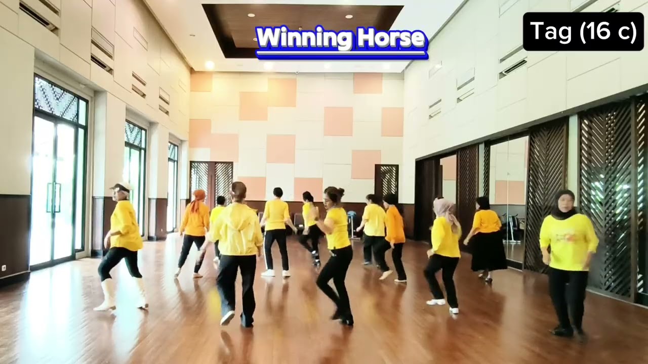 Winning Horse - Linedance//Choreo : Ria Vos (NL) & Kate Sela (UK)// Intermediate N2CS - January 2026